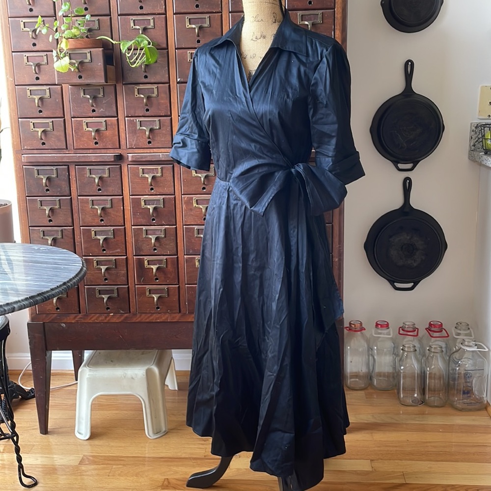 Vintage-Inspired Wrap Dress by Alfani